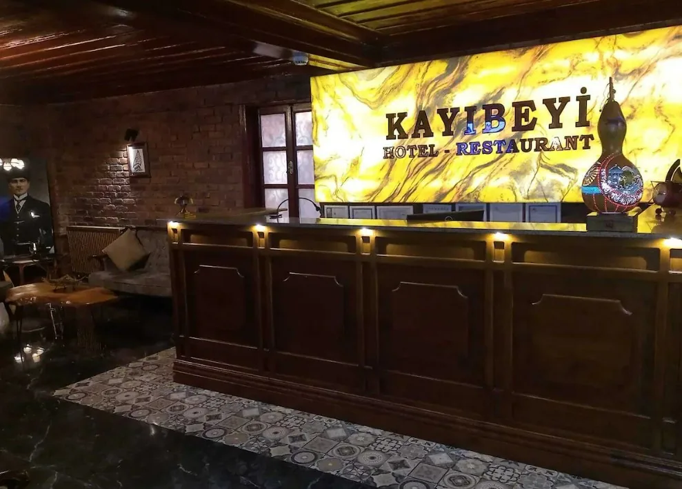Kayıbeyi Hotel resepsiyon